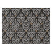 Perzisch patroon - Waterverf zwart en goud Tafelkleed (Voorkant (Horizontaal))