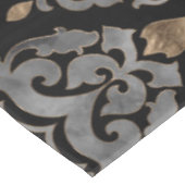Perzisch patroon - Waterverf zwart en goud Tafelkleed (Gekanteld)