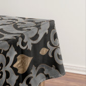 Perzisch patroon - Waterverf zwart en goud Tafelkleed (Voorbeeld)