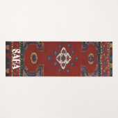 Perzisch perfect tapijtdesign yoga mat (Voorkant (horizontaal))