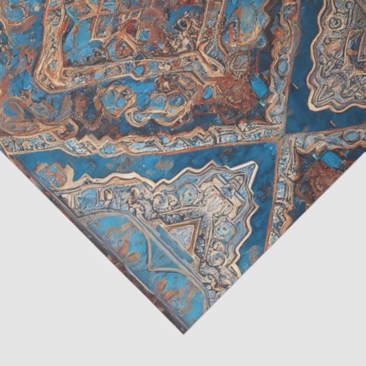 Perzisch Populair Mooi Oud Patroon Collectie Tissuepapier (Detail)