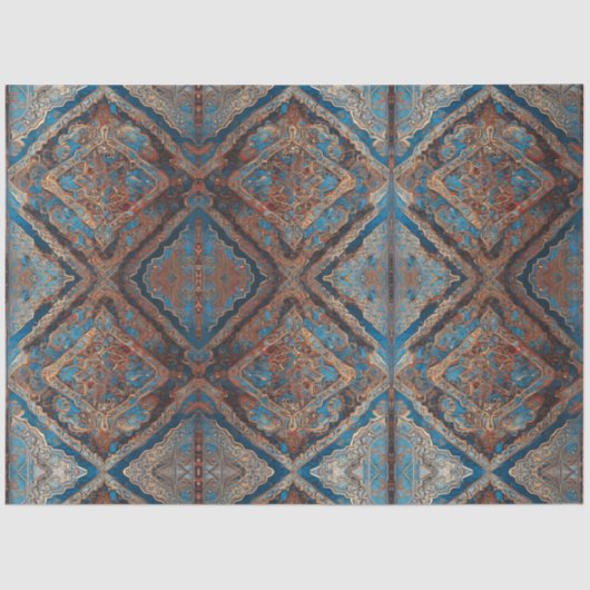 Perzisch Populair Mooi Oud Patroon Collectie Tissuepapier (Voorkant)