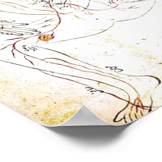 Perzisch Poster van de 13e eeuw (Hoek)