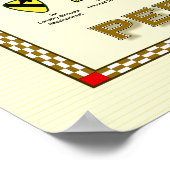 Perzisch poster van de Golfoorlog (Hoek)