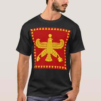 Perzisch Rode Derafsh Shabaz Banner van Achaemenid T-shirt