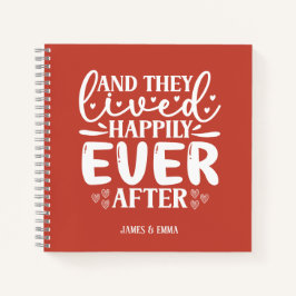 Perzisch rood nog lang en gelukkig na Notitieboek