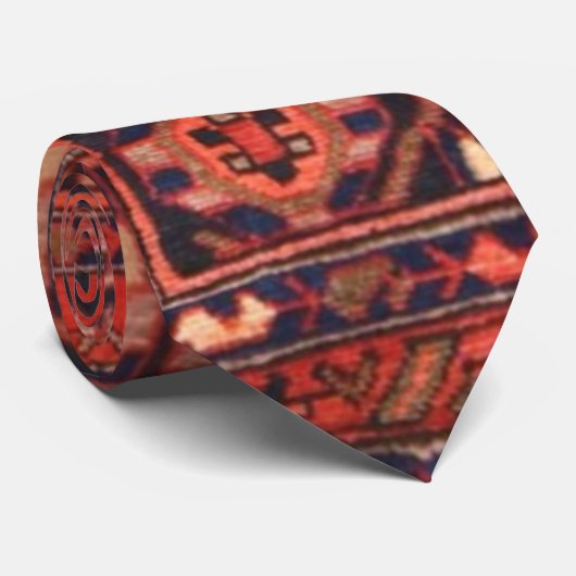 Perzisch Rood Oosters Arabisch Rood Turks Stropdas (Opgerold)