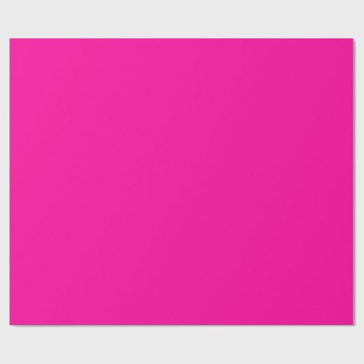 Perzisch Roos effen diep roze Cadeaupapier (Vlak)