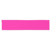Perzisch Roos effen diep roze Korte Tafelloper (Horizontaal)