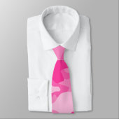 Perzisch Roze Monocolor Camo Stropdas (Gebonden)