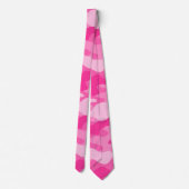 Perzisch Roze Monocolor Camo Stropdas (Achterkant)