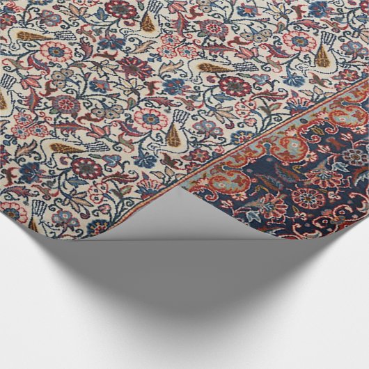 Perzisch Roze Paars Rood  Cadeaupapier (Hoek)