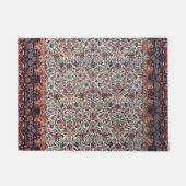 Perzisch Roze Paars Rood  Deurmat (Voorkant)