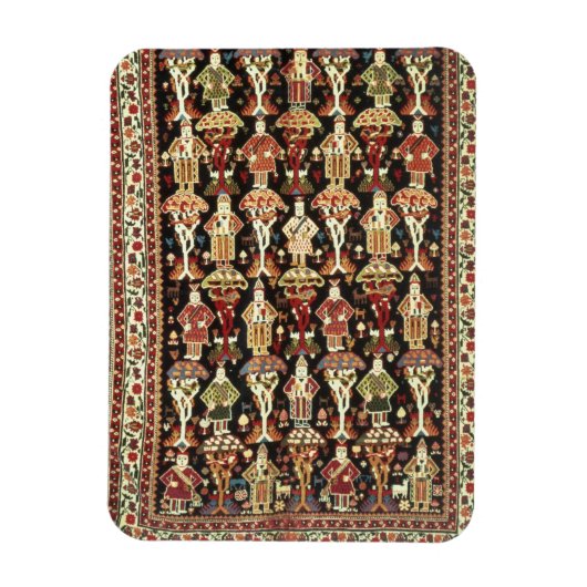 Perzisch tapijt, 19e tot 20e eeuw magneet (Verticaal)