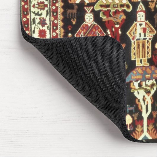 Perzisch tapijt, 19e tot 20e eeuw muismat (Hoek)