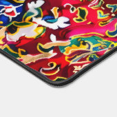 Perzisch tapijt Abstract kleurrijk patroon Bureaumat (Hoek)