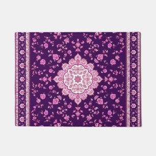 Perzisch Tapijt Deurmat Plum - Elegante Entree Mat
