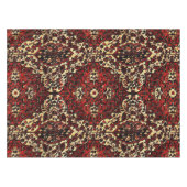 Perzisch tapijt, donkerrood en crème tafelkleed (Voorkant (Horizontaal))