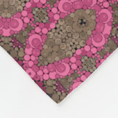 Perzisch tapijt fleece deken (Hoek)