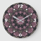 Perzisch tapijt grote klok (Voorkant)