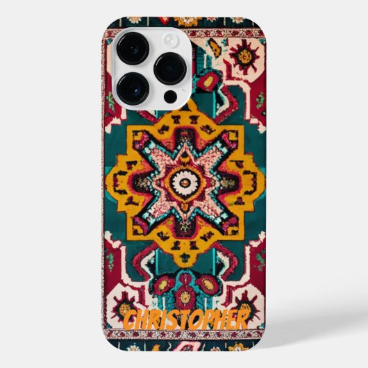 Perzisch tapijt iPhone hoesje (Achterkant)