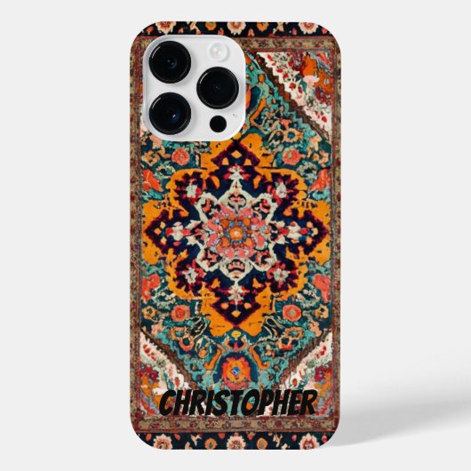 Perzisch tapijt iPhone hoesje (Achterkant)