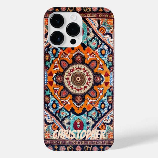 Perzisch tapijt iPhone hoesje (Achterkant)