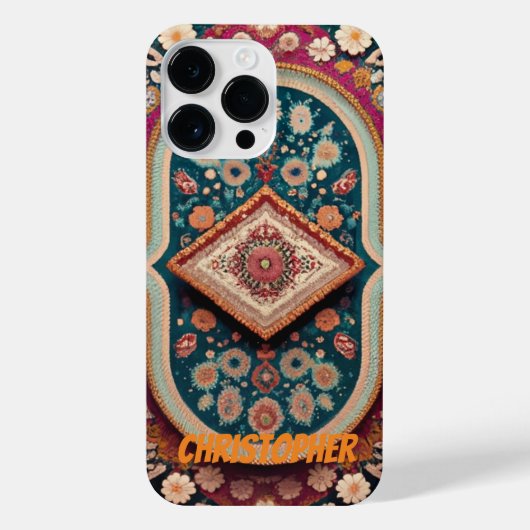 Perzisch tapijt iPhone hoesje (Achterkant)