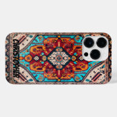 Perzisch tapijt  iPhone hoesje (Achterkant horizontaal)
