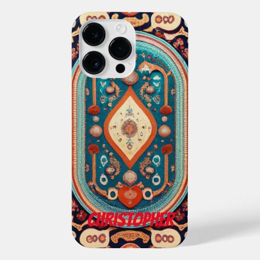 Perzisch tapijt iPhone hoesje (Achterkant)