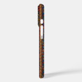 Perzisch Tapijt Kleed Rood Blauw Klassiek Case-Mate iPhone Case (Achterkant / Links)