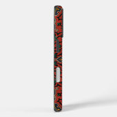 Perzisch Tapijt Kleed Rood Blauw Klassiek Case-Mate iPhone Case (Achterkant / Rechts)