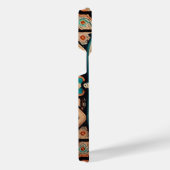 Perzisch tapijt kleurrijk iPhone hoesje (Rechterkant)