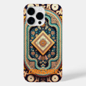 Perzisch tapijt kleurrijk iPhone hoesje (Achterkant)