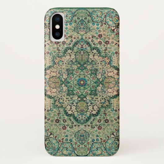 Perzisch tapijt motief  bloemontwerp Case-Mate iPhone case (Achterkant)