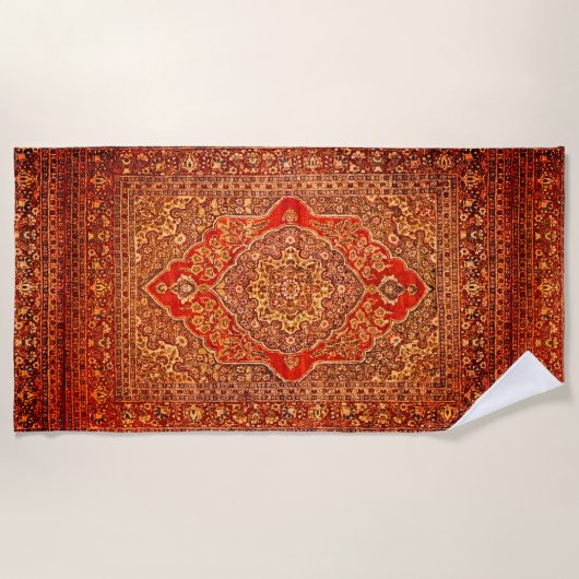 Perzisch tapijt nr. 2 - Tabris Strandlaken (Voorkant)