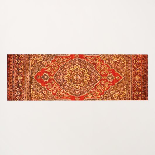 Perzisch tapijt nr. 2 - Tabris Yogamat (Achterkant (horizontaal))