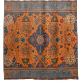 Perzisch tapijt of digitale kunstwerk douchegordijn (Voorkant)