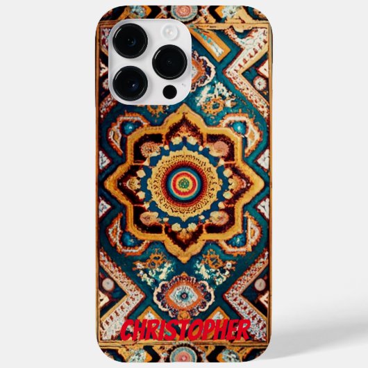 Perzisch tapijt oosters tapijt Case-Mate iPhone case (Achterkant)