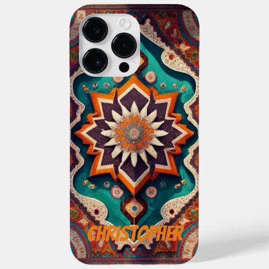 Perzisch tapijt oosters tapijt Case-Mate iPhone case (Achterkant)