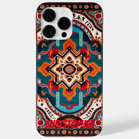 Perzisch tapijt oosters tapijt Case-Mate iPhone case (Achterkant)