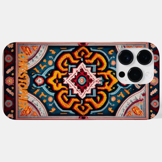 Perzisch tapijt oosters tapijt Case-Mate iPhone case (Achterkant (horizontaal))