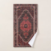 Perzisch tapijt oosterse accent  Turks retro Bad Handdoek (Handdoek)