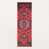 Perzisch tapijt oosterse accent  Turks retro Yogamat (Voorkant)
