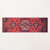 Perzisch tapijt oosterse accent  Turks retro Yogamat (Voorkant (horizontaal))