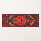 Perzisch tapijt oosterse accent  Turks retro Yogamat (Voorkant (horizontaal))