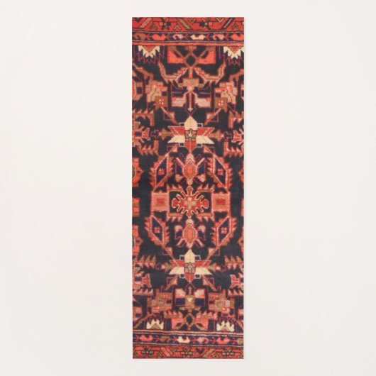 Perzisch tapijt oosterse accent Turks retro Yogamat (Voorkant)