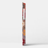 Perzisch tapijt origineel ontwerp, tribale textuur Case-Mate iPhone case (Achterkant / Links)