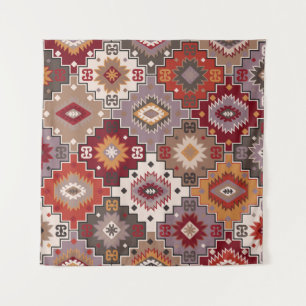 Perzisch tapijt origineel ontwerp, tribale textuur wandkleed