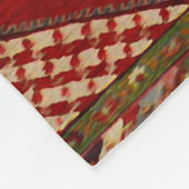 Perzisch tapijt - vetgedrukt ontwerp fleece deken (Hoek)